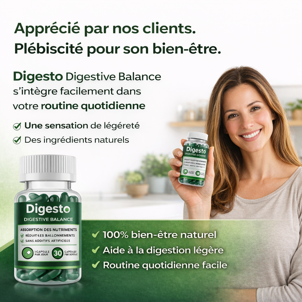 Digesto™ | Confort digestif naturel au quotidien